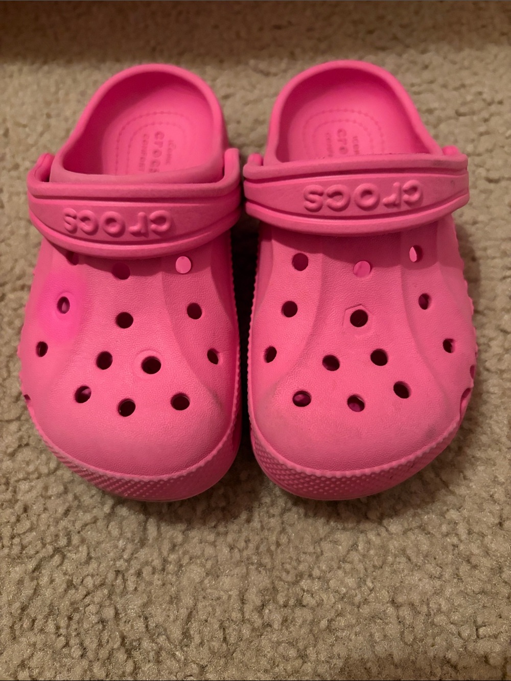 CROCS Kids' Classic Clog - Hot Pink
